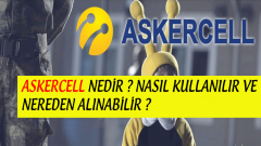 Askercell Nedir Nasıl Kullanılır Nereden Alabilirim