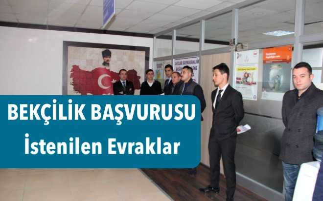 Bekçilik İçin Gereken Evraklar Nelerdir