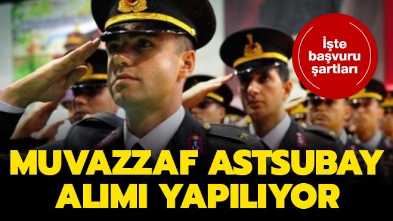 Muvazzaf Astsubay Alımı