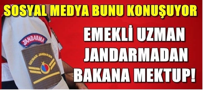 uzman jandarma mektup