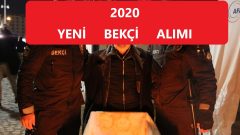 2020 Bekçi Alımı