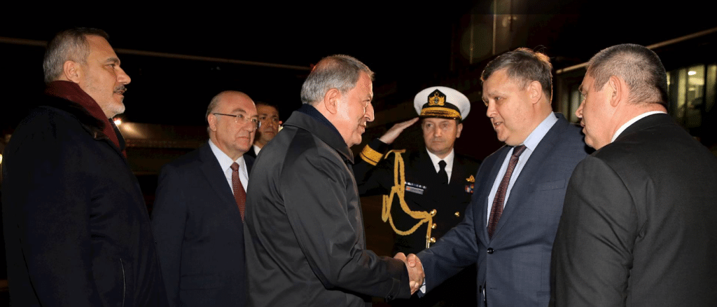 Hulusi Akar ve Muhammed Reza Aştiyani