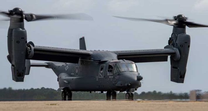 CV-22 Osprey Kazasında Arıza Şüphesi