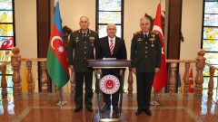 Azerbaycan Genelkurmay Başkanı General Veliyev Ankara’ya Ziyarette Bulundu