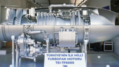 TEI-TF6000 Turbofan Motoru için yeni parçalar teslim edildi