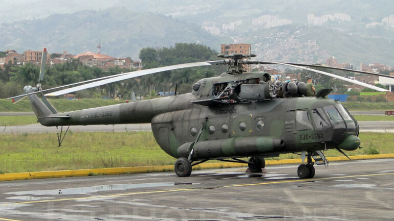 Aynı Mi-17 helikopteri ikinci kez düştü