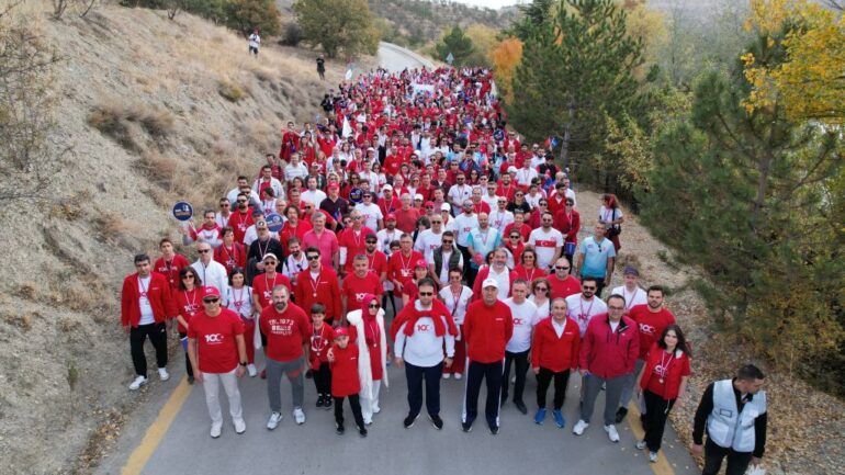 ASELSAN’lılar Eymir Gölü çevresinde 100. Yıl Yürüyüşü Gerçekleştirdi