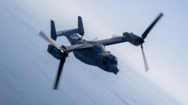 ABD’ye ait V-22 Osprey Japonya’da düştü