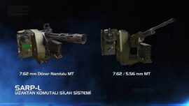 Aselsan SARP-L Uzaktan Komutalı Stabilize Silah Sistemi