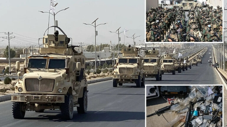 Taliban, ABD’ye askeri ekipman iadesini reddetti.