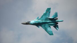 Rusya’ya yeni Su-34 uçağı teslim edildi.