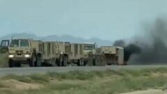 ABD’nin THAAD füze savunma sistemi yanmaya başladı.