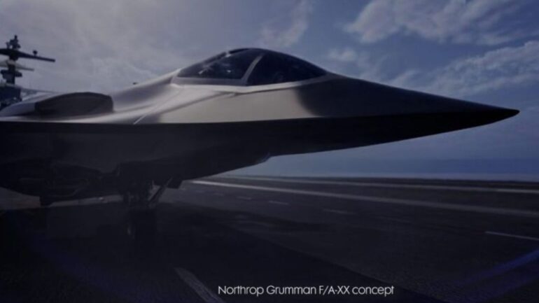Northrop Grumman F/A-XX’in ilk kez görüntüsü paylaşıldı.