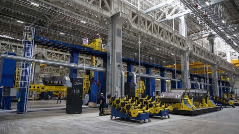 Altay Tankı’nın seri üretim hattı burada