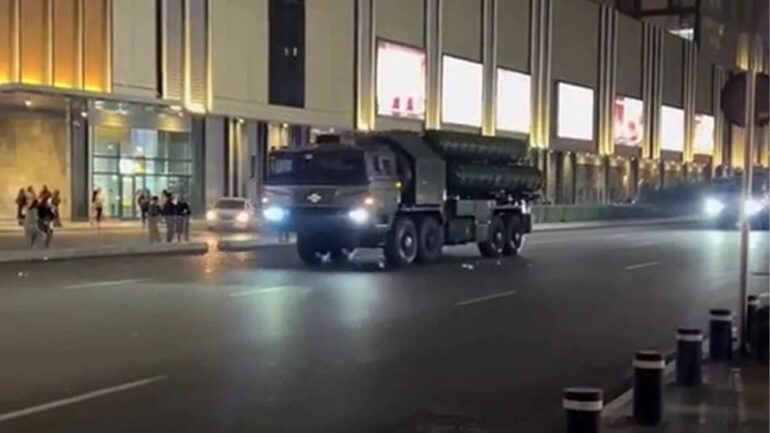 Azerbaycan, Çin üretimi HQ-9BE hava savunma sistemini teslim aldı.