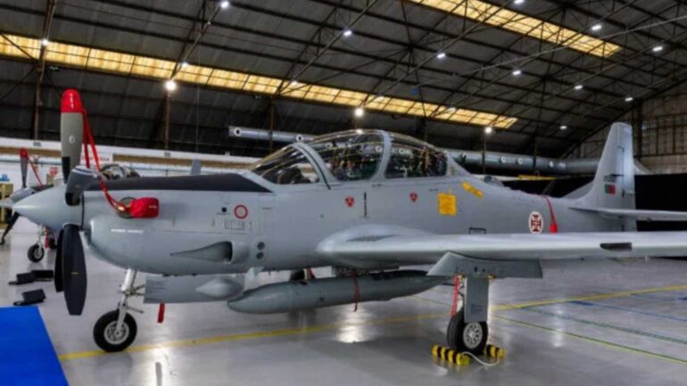 Portekiz, NATO konfigürasyonlu ilk A-29N uçağını teslim aldı.