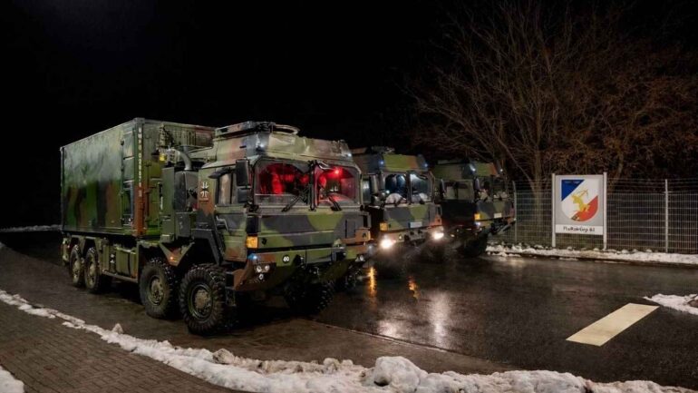 Almanya, ilk IRIS-T SLM birimini envantere ekledi.