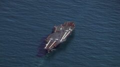 ABD’nin yeni uçak gemisi USS John F. Kennedy deniz testlerini bitirdi.