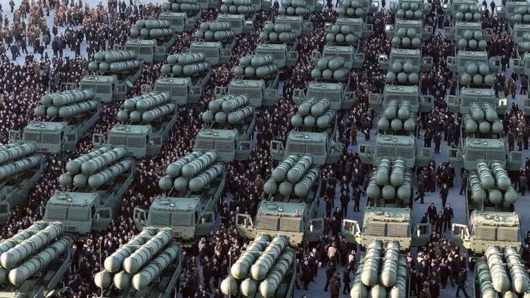 Kuzey Kore Ordusu 50 Adet KN-25 600 mm Roket Sistemini Teslim Aldı.