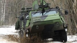 Almanya, ilk 5 adet Patria 6×6 zırhlı aracını teslim aldı.