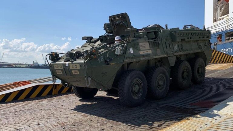 ABD’den Güney Kore’ye Stryker zırhlı aracı yardımı