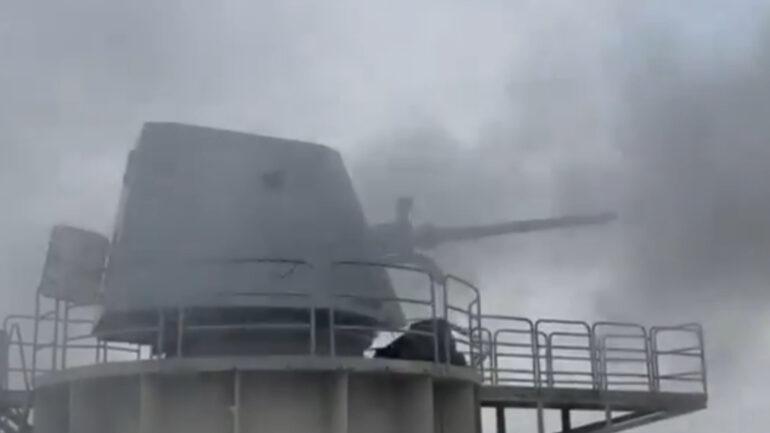 TCG Akdeniz’in millî deniz topu Denizhan-76 göreve hazır: Testleri tamamlandı.