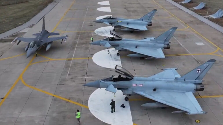Bakan Güler, İngiltere’de Eurofighter Typhoon Hattını İnceleyecek.