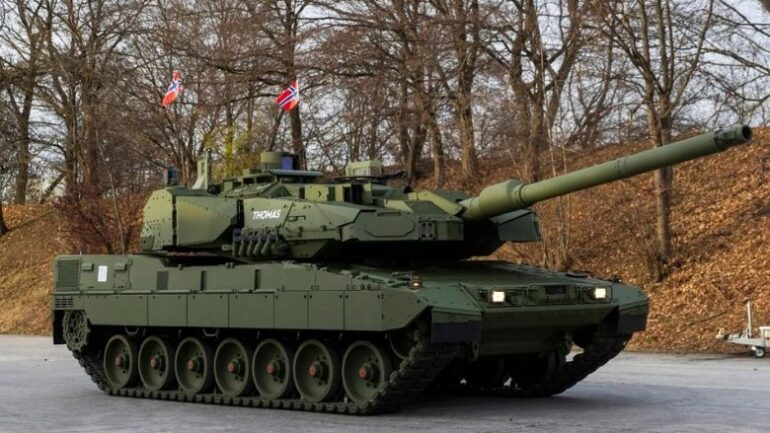 Almanya’dan Norveç’e ilk Leopard 2A8 teslimatı