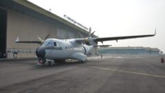 Senegal’in CN-235 Uçağı Kayseri’deki Hangara Girdi