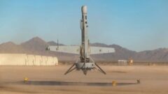 V-BAT İHA, Yunanistan’a ait düştü.