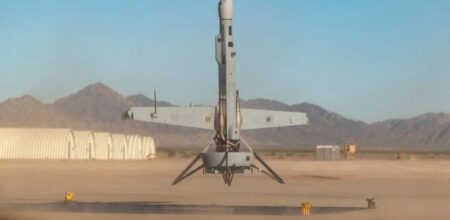 V-BAT İHA, Yunanistan’a ait düştü.