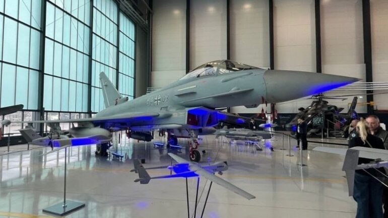 Almanya’nın İlk Eurofighter Tranche 4’ü Görüldü.