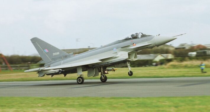 Eurofighter Typhoon’un Yeni AESA Radarı Sahada Boy Gösterdi.