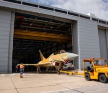 İspanya’nın Yeni Eurofighter Typhoon’u Hazır uçuşa