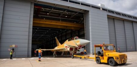 İspanya’nın Yeni Eurofighter Typhoon’u Hazır uçuşa