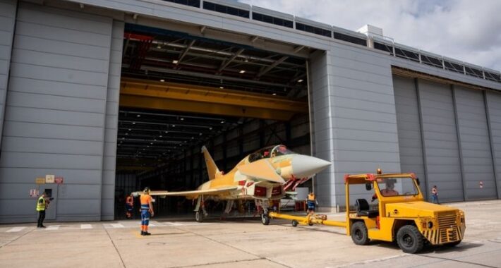 İspanya’nın Yeni Eurofighter Typhoon’u Hazır uçuşa