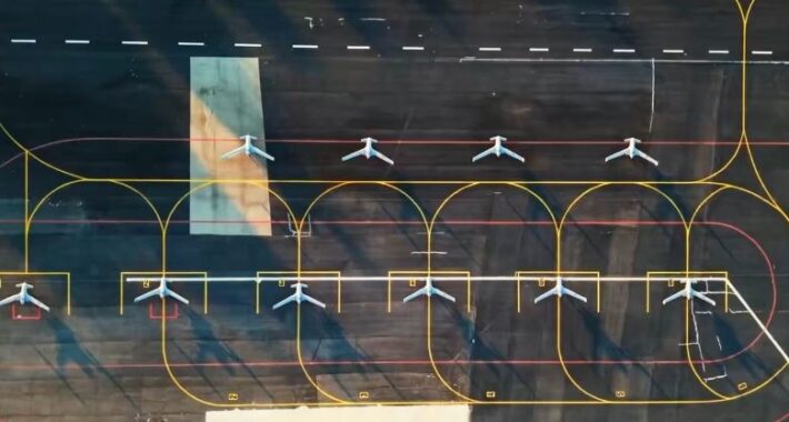 Bayraktar K2 Kamikaze İHA ile Sürü Halinde Formasyon Uçuşu!