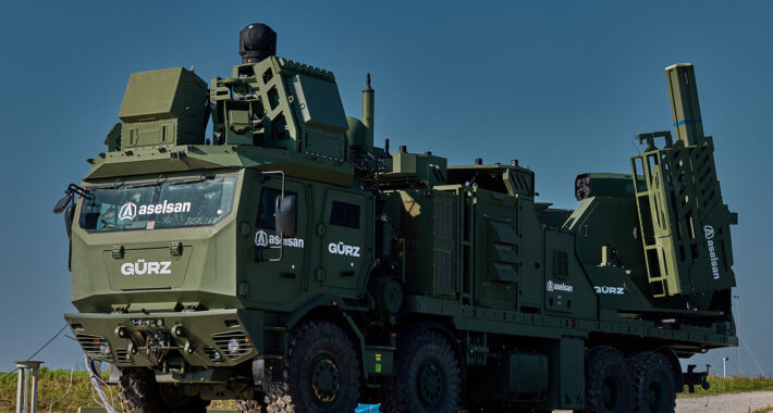 ASELSAN GÜRZ, Tek Araçta Radar, Füze ve Top ile Sahada Sınandı.