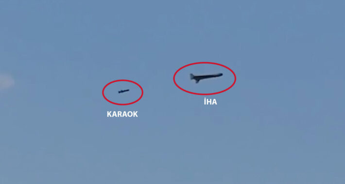 Karaok Tanksavar Füzesi Hava Hedefini Vurdu!