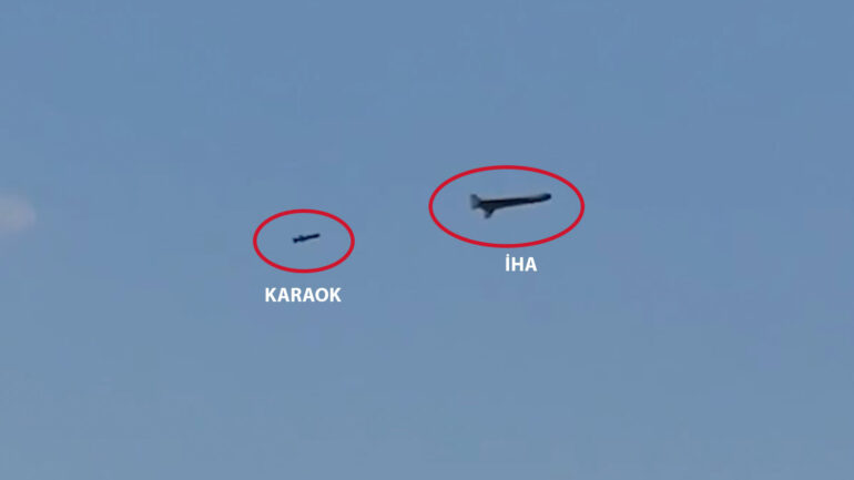 Karaok Tanksavar Füzesi Hava Hedefini Vurdu!