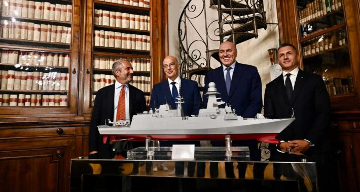İmza Atıldı: İtalya, Yunanistan’a 2 FREMM Fırkateyni Devrediyor
