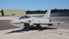 İtalyan Eurofighter, Suudi Arabistan’da Saldırıya Uğradı.