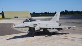 İtalyan Eurofighter, Suudi Arabistan’da Saldırıya Uğradı.
