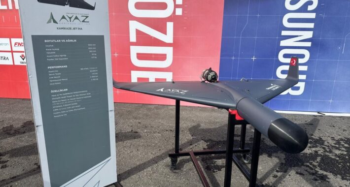 TUSAŞ’ın Kamikaze İHA’sı AYAZ İlk Defa Görüldü!